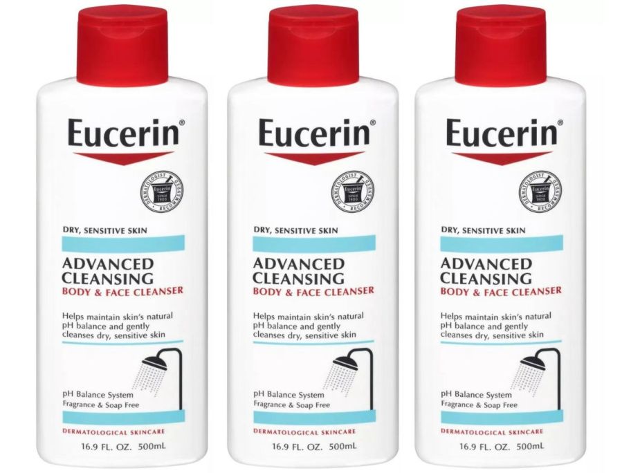 Eucerin Advanced Cleansing Body & Face Cleanser