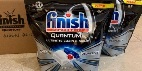 Finish Powerball Quantum Dishwasher Tablets 82-Count Just $12.45 Shipped on Amazon (Reg. $19)