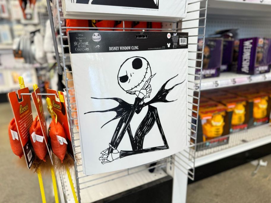 Five Below Nightmare Before Christmas Window Cling