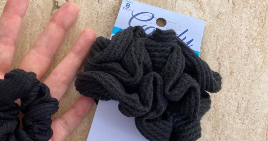 goody ouchless scrunchies with packaging