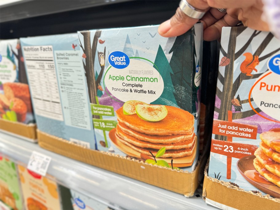 Great Value Apple Cinnamon Complete Pancake & Waffle Mix