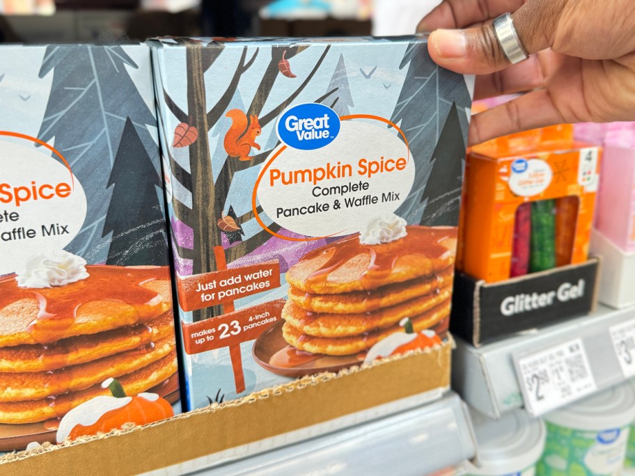 Great Value Pumpkin Spice Complete Pancake & Waffle Mix