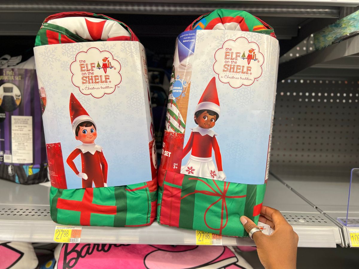 Elf on the Shelf Kid's Reversible Comforter Set Only 27.98 at Walmart