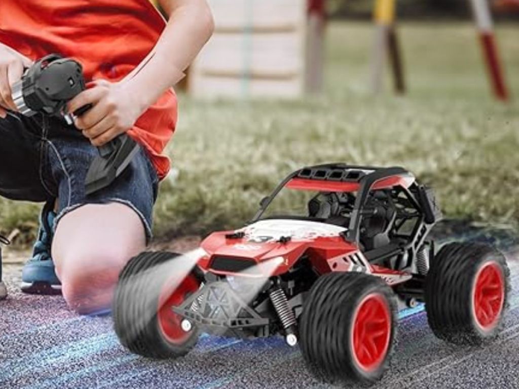 PKX 1:12 Remote Controlled Monster Truck in Red