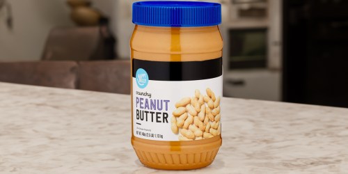 Happy Belly Crunchy Peanut Butter 2.5lb Jar Only $3.61 Shipped on Amazon (Reg. $6)