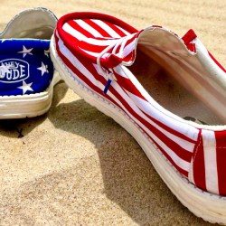 HEYDUDE Red, White, & Blue Americana Shoes Are Back | Prices from $34!