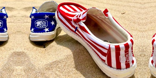 HEYDUDE Red, White, & Blue Americana Shoes Are Back | Prices from $34!