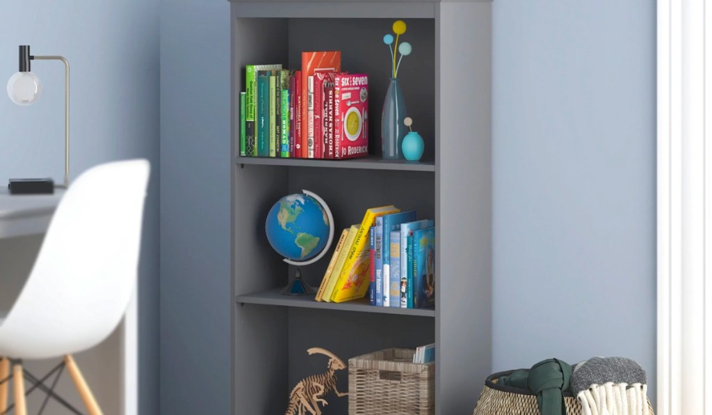 Hillsdale Campbell 3-Shelf Kids Bookshelf