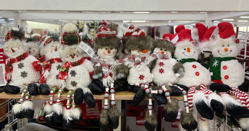 Snowman Shelf Sitters at Kohls