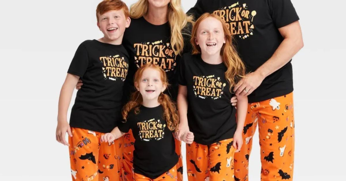 20% Off Target Halloween Matching Pajamas for the Family | Styles from $5.60!