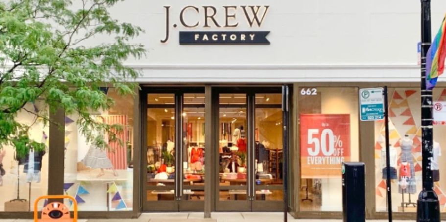 *HOT* Up to 90% Off J.Crew Factory w/ Stacking Discounts
