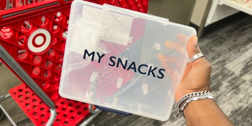 This Cute Personal Snack Box is ONLY $5 at Target!