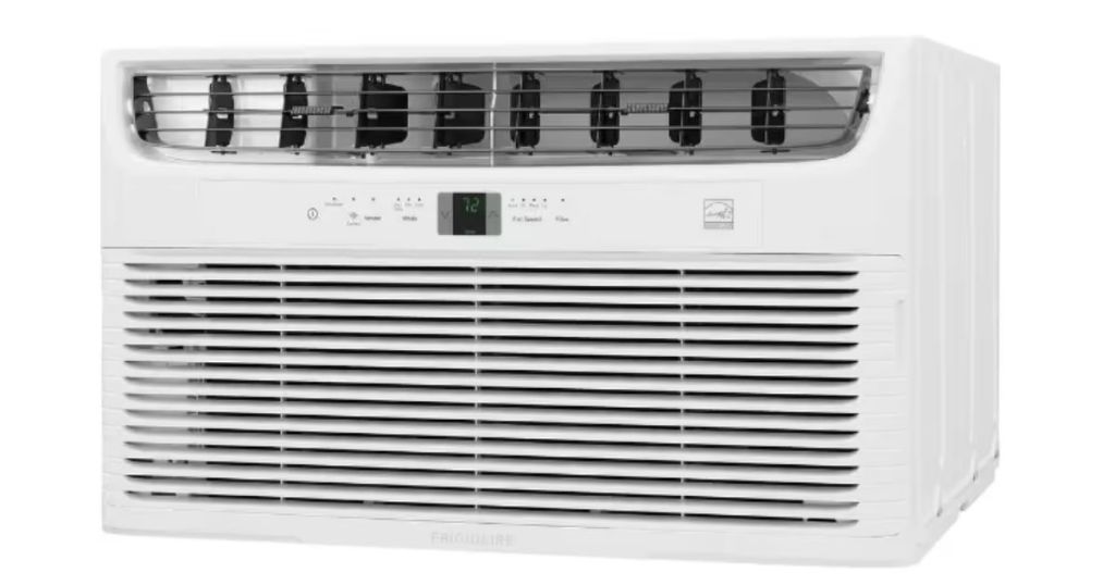 Frigidaire 12,000 BTU 115-Volt Built-In Room Air Conditioner with Wi-Fi in White 