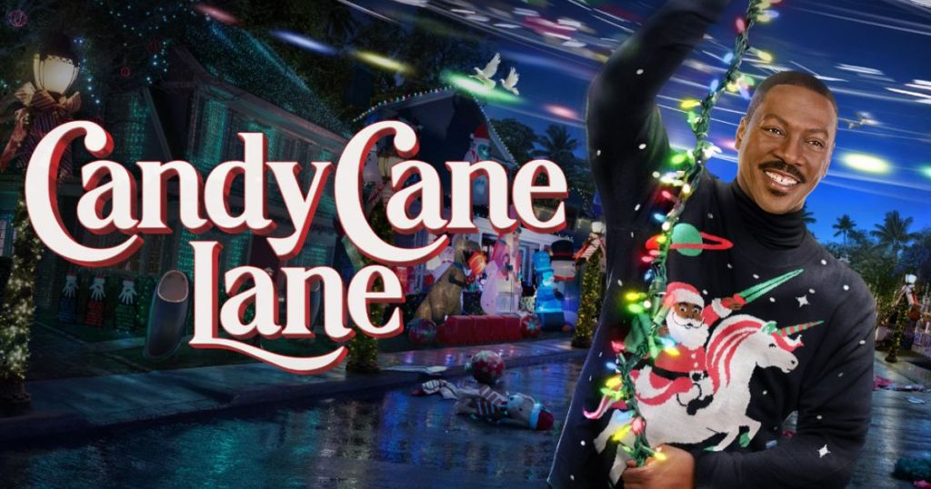 Candy Cane Lane Movie image showing Eddie Murphy