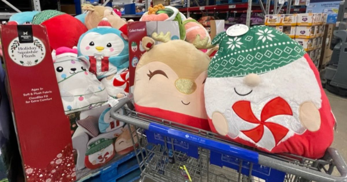 NEW Christmas Squishie Plush Toys Just $19.98 at Sam's Club! - YouCanOffer