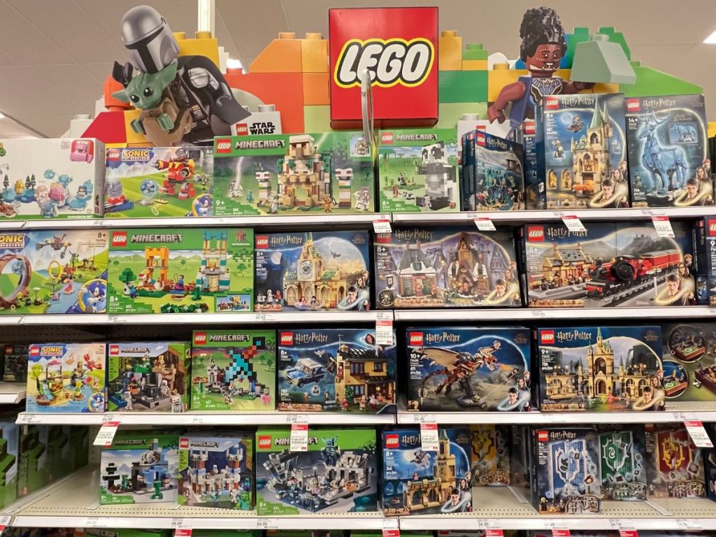 LEGO sets Display at Target