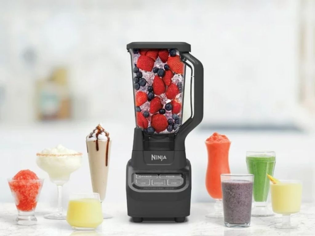 This mega popular Ninja blender doubles as a food processor — and it's back  in stock for 50% off