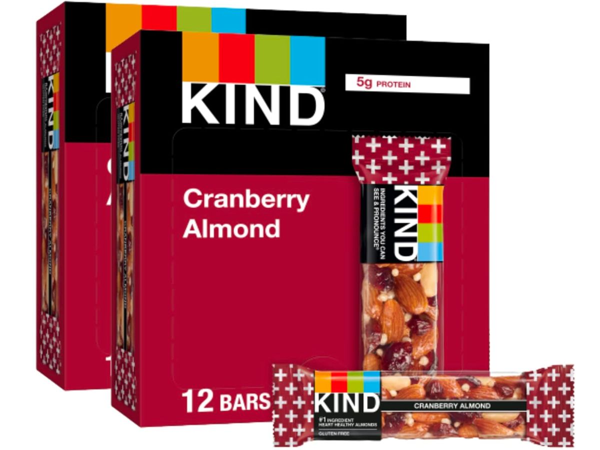 KIND Bars Cranberry Almond 24-Count