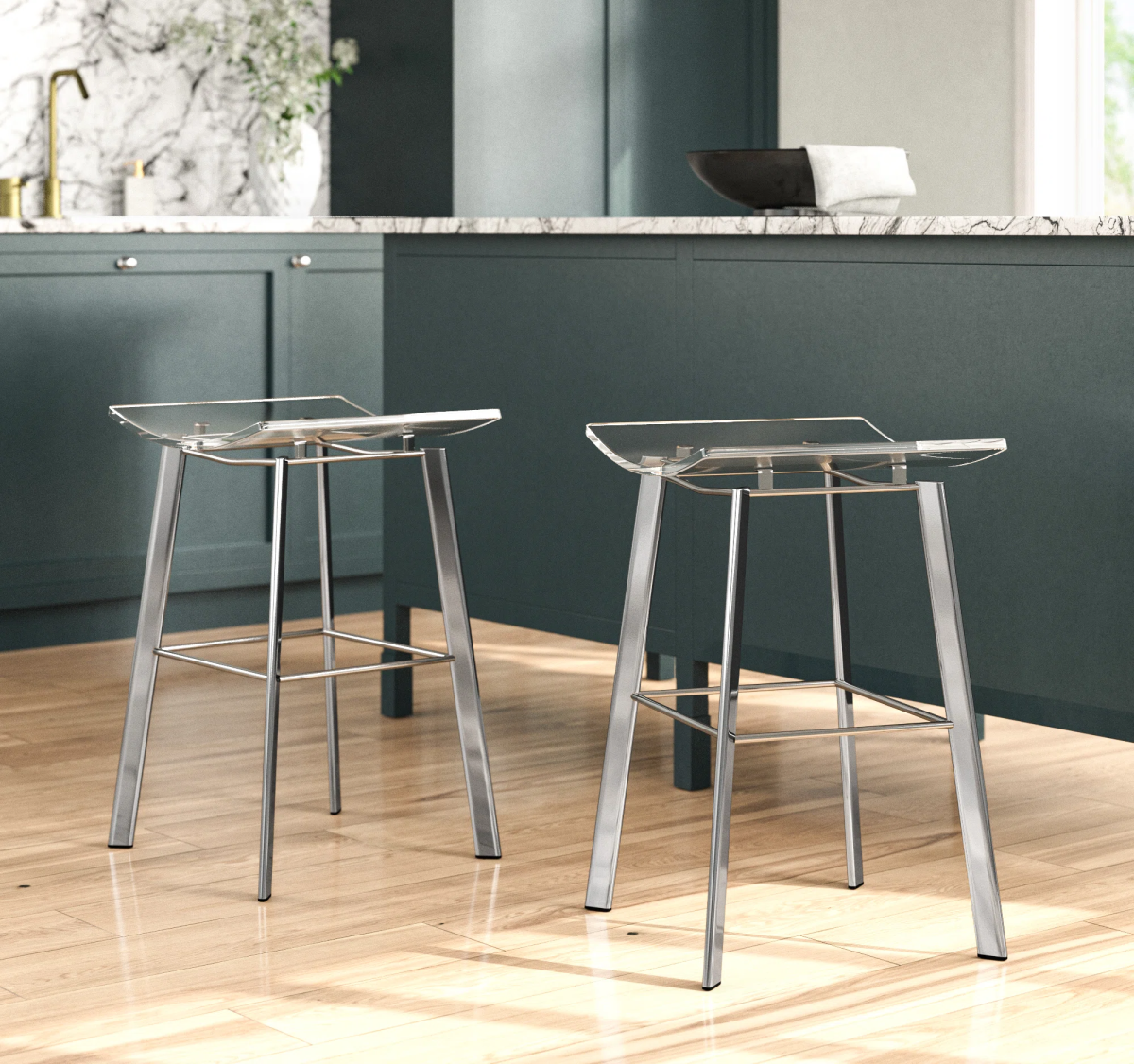 Modern counter stools from wayfair