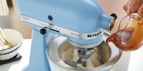 KitchenAid Ice Cream Maker Attachment AND Scoop from $39.98 Shipped (Regularly $92)