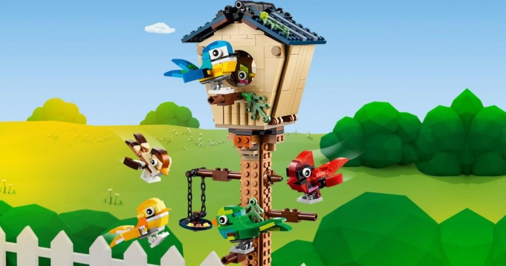 A Lego Birdhouse Set