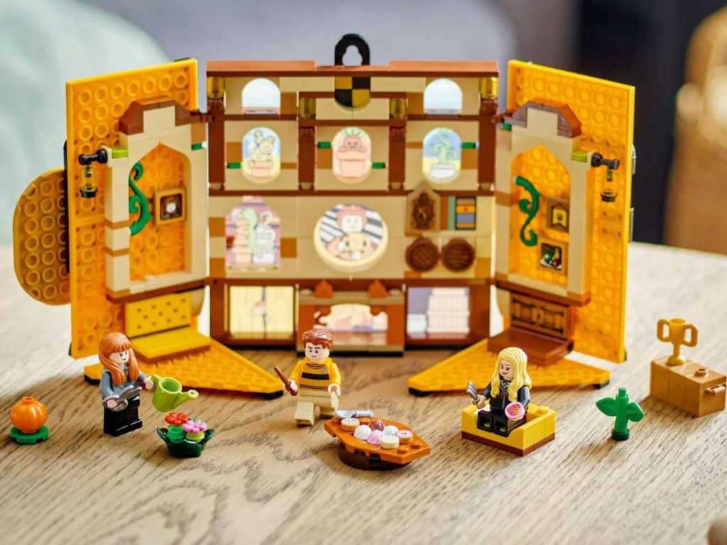 A Harry Potter Hufflepuff Lego set