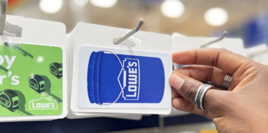 Grab a Lowe’s $100 eGift Card & Score a FREE $20 Bonus Card (Perfect for Father’s Day!)