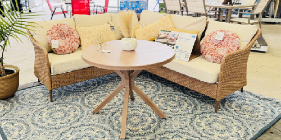 $100 Off Walmart Patio Sectional Dining Set