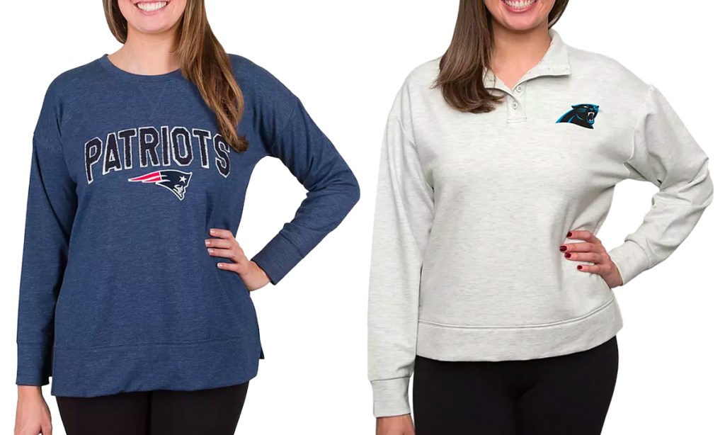 NFL Ladies Fashion Pullover and NFL Ladies' Waltz Fleece Top