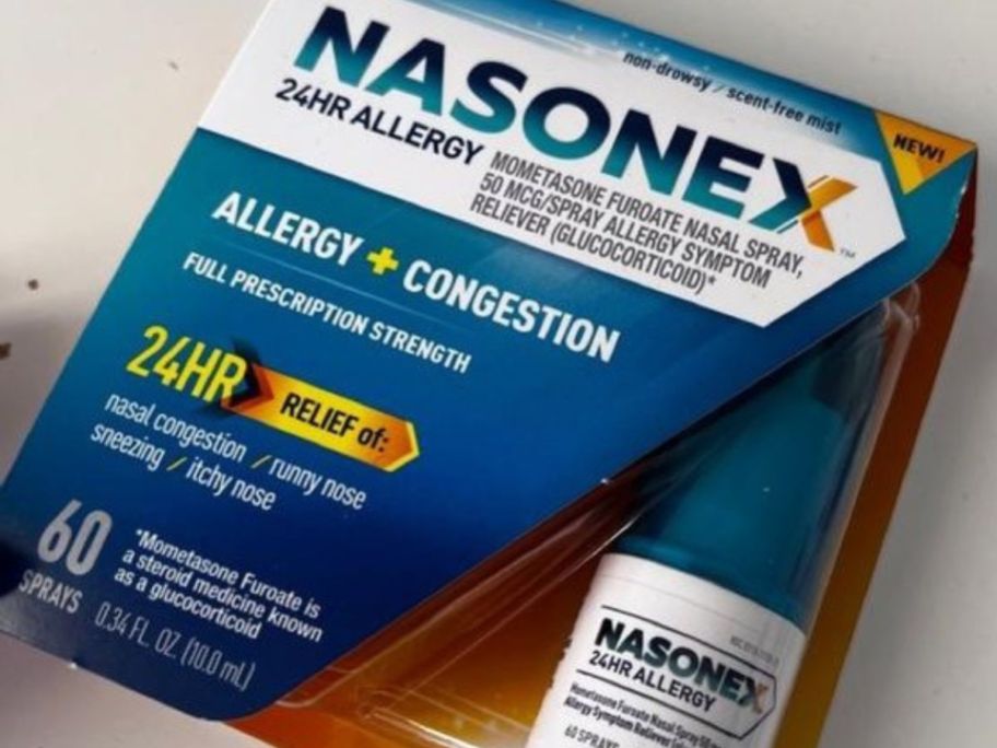 A box of nasonex