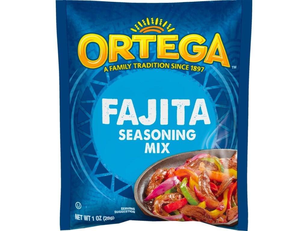 Ortega Fajita Seasoning 1oz Packet