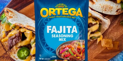 Ortega Fajita Seasoning Mix 1oz Packet Only 70¢ on Amazon