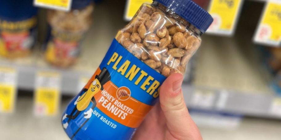 TWO Planters Peanuts 16oz Jars Just $2.35 Each Shipped on Amazon