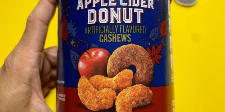 Planters Apple Cider Donut Cashews Only $5 Shipped on Amazon (Reg. $10)
