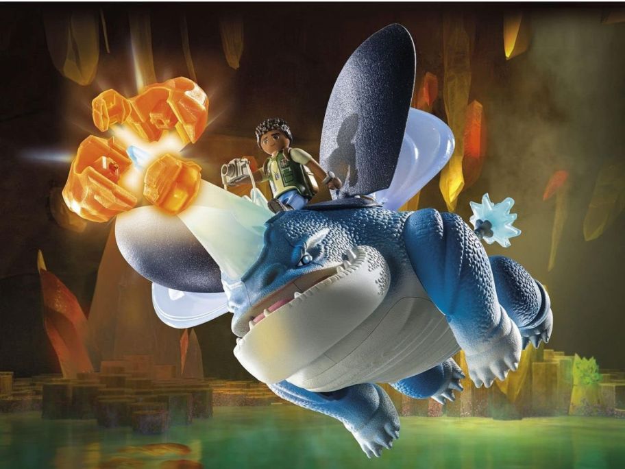 Playmobil Dragons Nine Realms: Plowhorn & D'Angelo