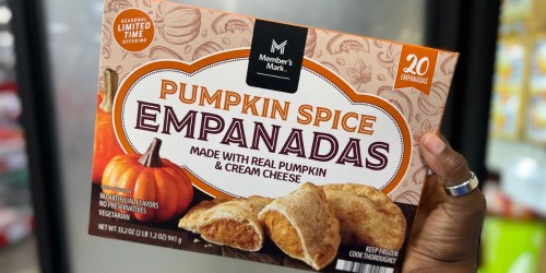 NEW Pumpkin Spice Empanadas Only $12.68 at Sam’s Club (Try Them in the Air Fryer!)