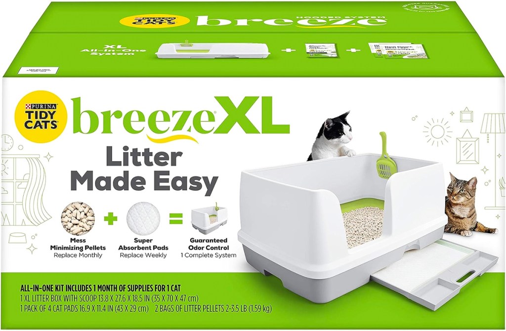 Purina Tidy Cats Breeze XL Cat Litter Box System