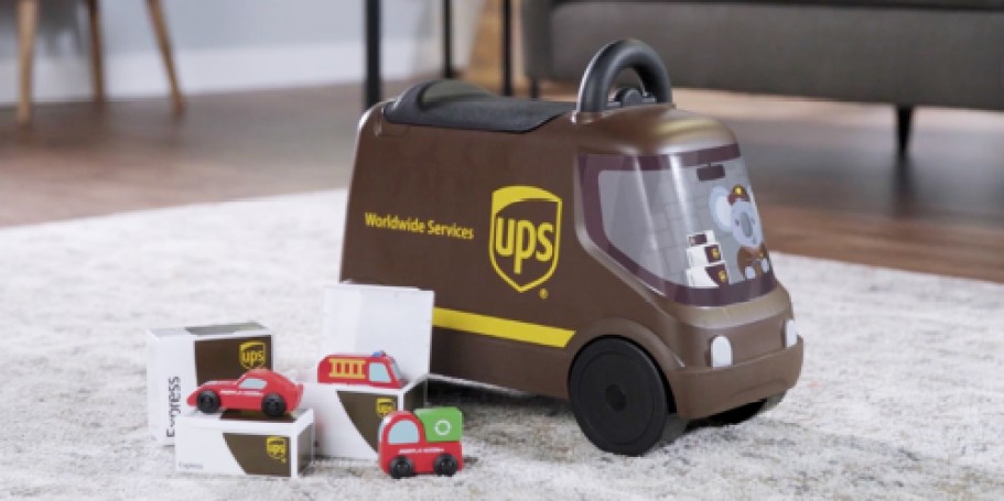 Radio Flyer UPS Delivery Truck Ride-On Toy Only $24.99 on Target.com (Reg. $50)