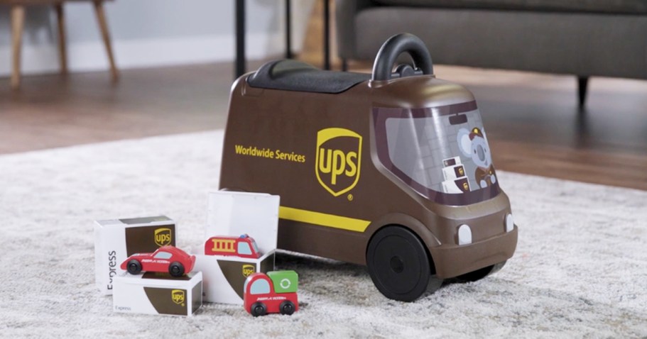 Radio Flyer UPS Delivery Truck Ride-On Toy Only $24.99 on Target.com (Reg. $50)
