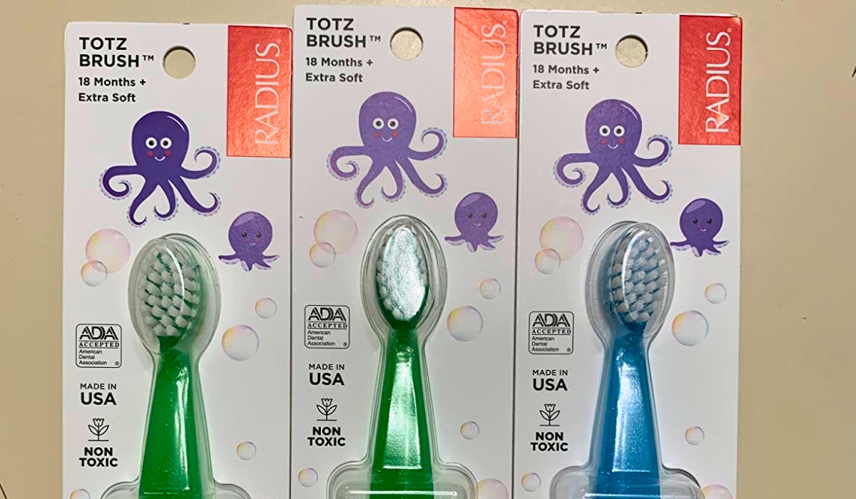 RADIUS Totz Plus Kid’s Toothbrush Just $2.65 Shipped on Amazon – Great for Toddlers!