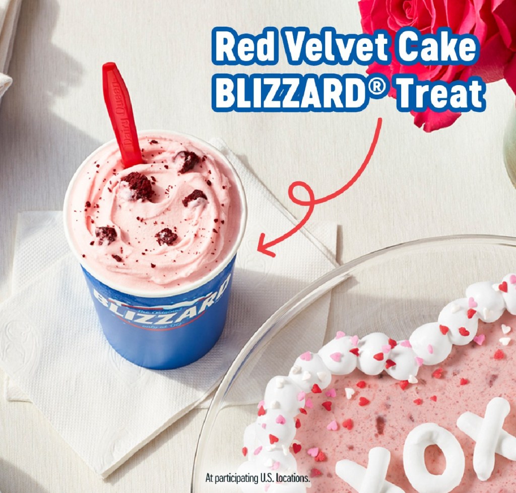 Dairy Queen's Red Velvet Cake Blizzard of 2024