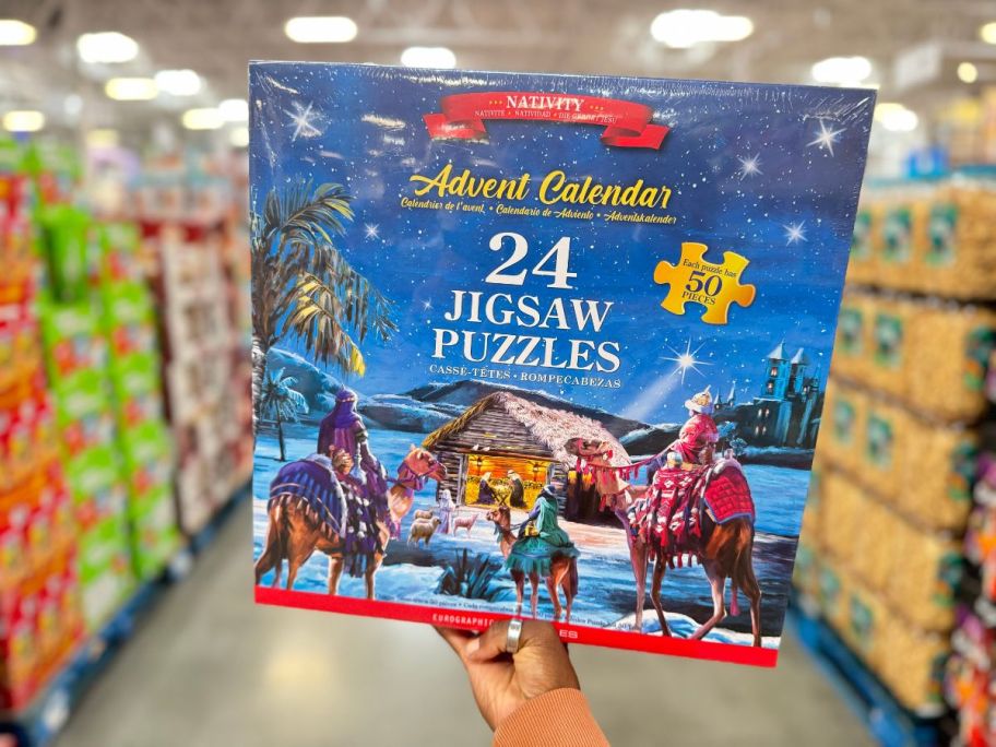 Sam's Club Advent Calendars Jigsaw Puzzle Nativity