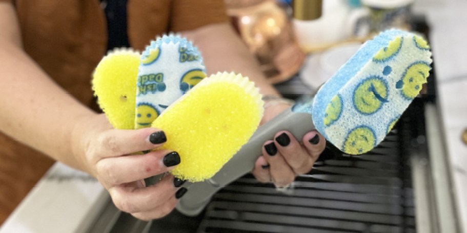 Scrub Daddy Dish Wand 9-Piece Set Just $19.98 Shipped (Regularly $36)