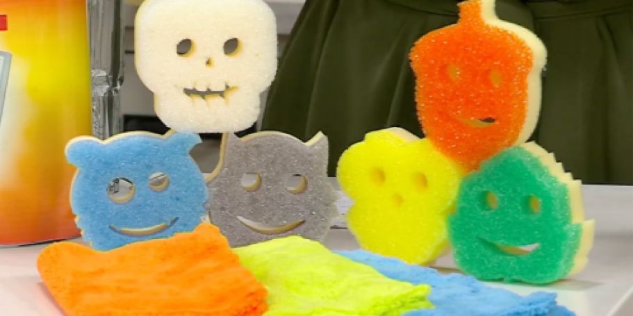 Limited-Edition Scrub Daddy Halloween Sponges 9-Piece Set from $19.98 Shipped on QVC