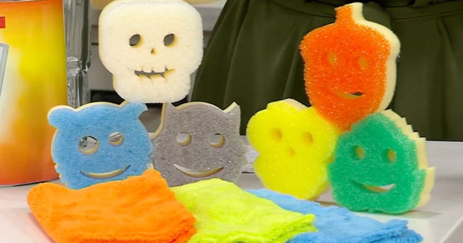 Limited-Edition Scrub Daddy Halloween Sponges 9-Piece Set from $19.98 Shipped on QVC