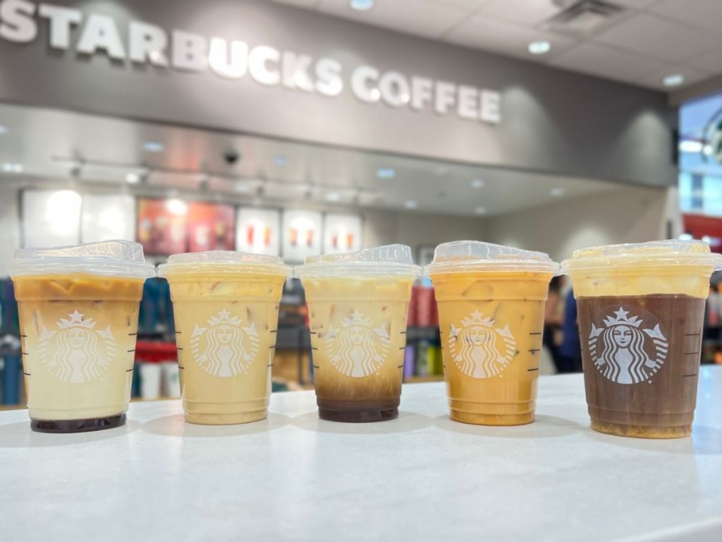 5 Iced Fall drinks from the Starbucks Fall Menu