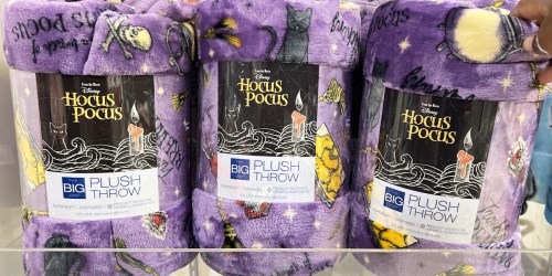 Kohl’s The Big One Throw Blankets from $11.99 (Reg. $20) | Fun Halloween & Disney Designs