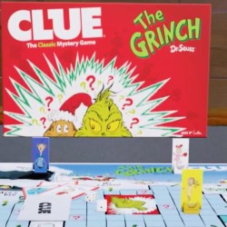The Grinch Clue Board Game Available on Amazon