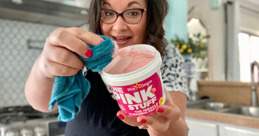 Grab The Viral The Pink Stuff Cleaner Paste for Only $5 Shipped on Amazon – It Really Works!