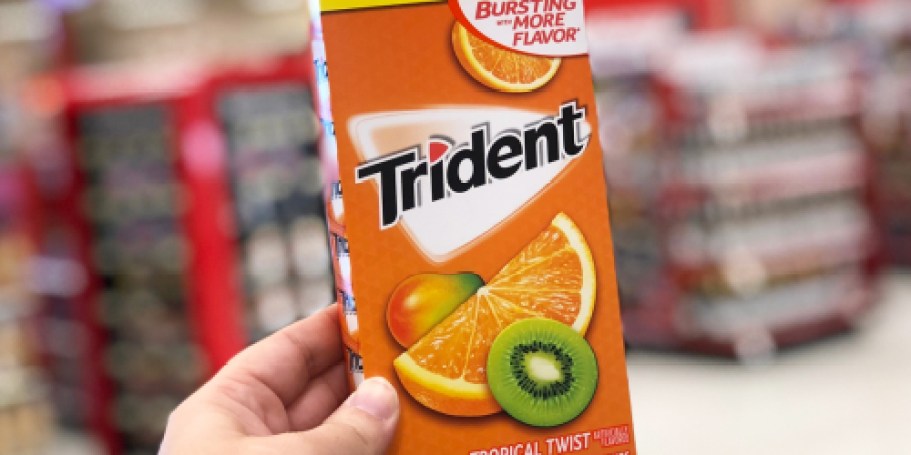 Trident Sugar-Free Gum 12-Pack Only $6.45 Shipped on Amazon